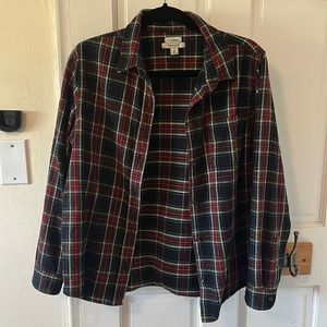 L.L. Bean vintage flannel